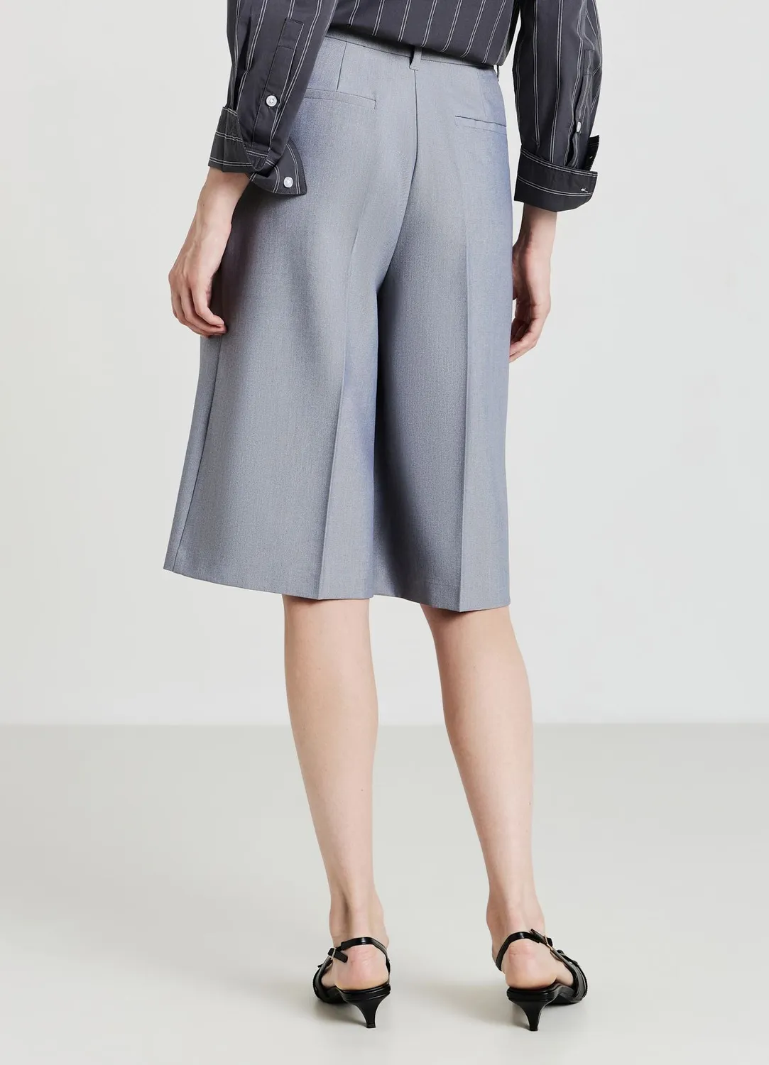 Calliope bermuda pinces femme plis