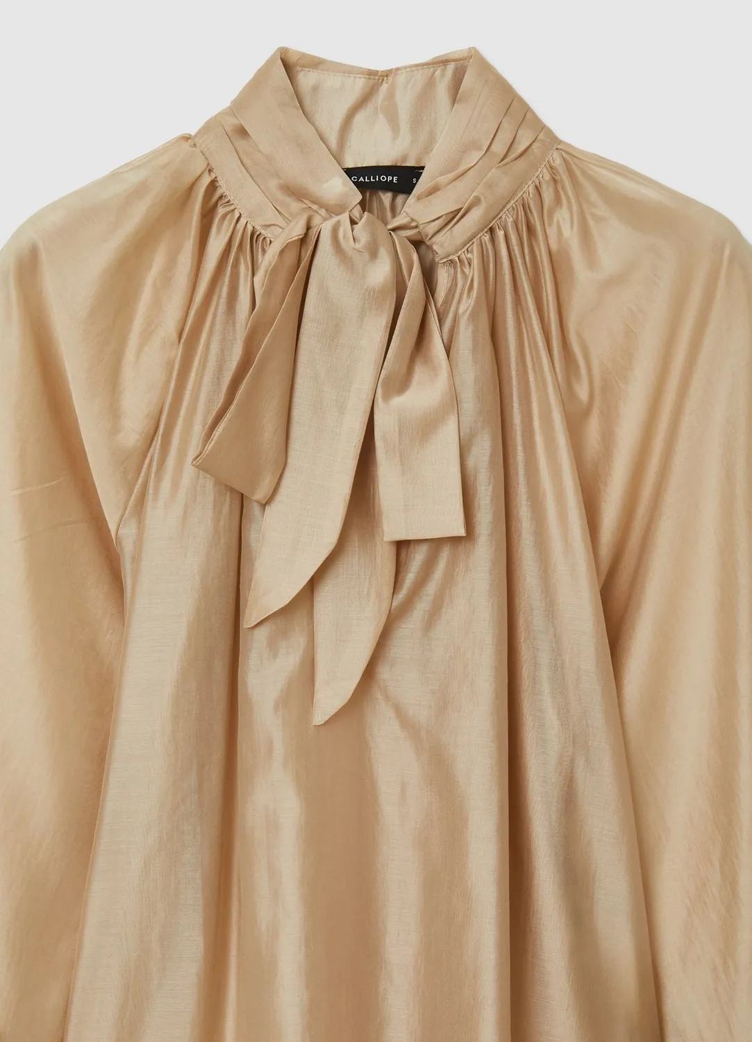 Calliope blouse ample volants femme taille S unie