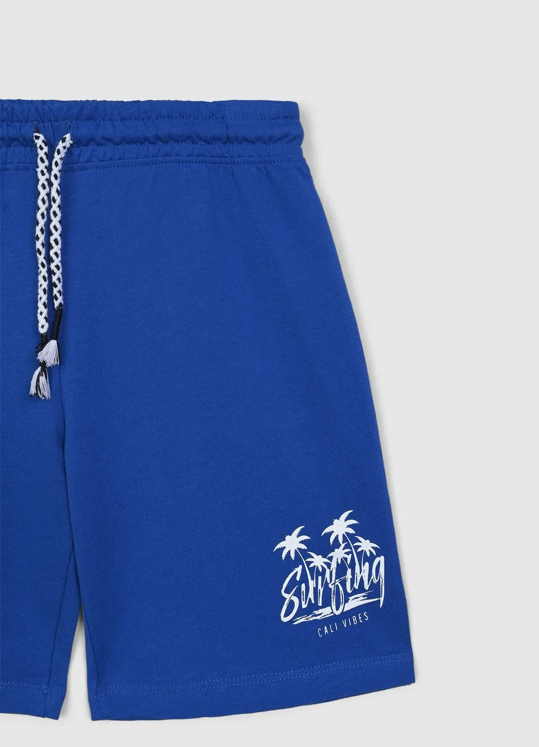 Calliope short garçon imprimé cordon