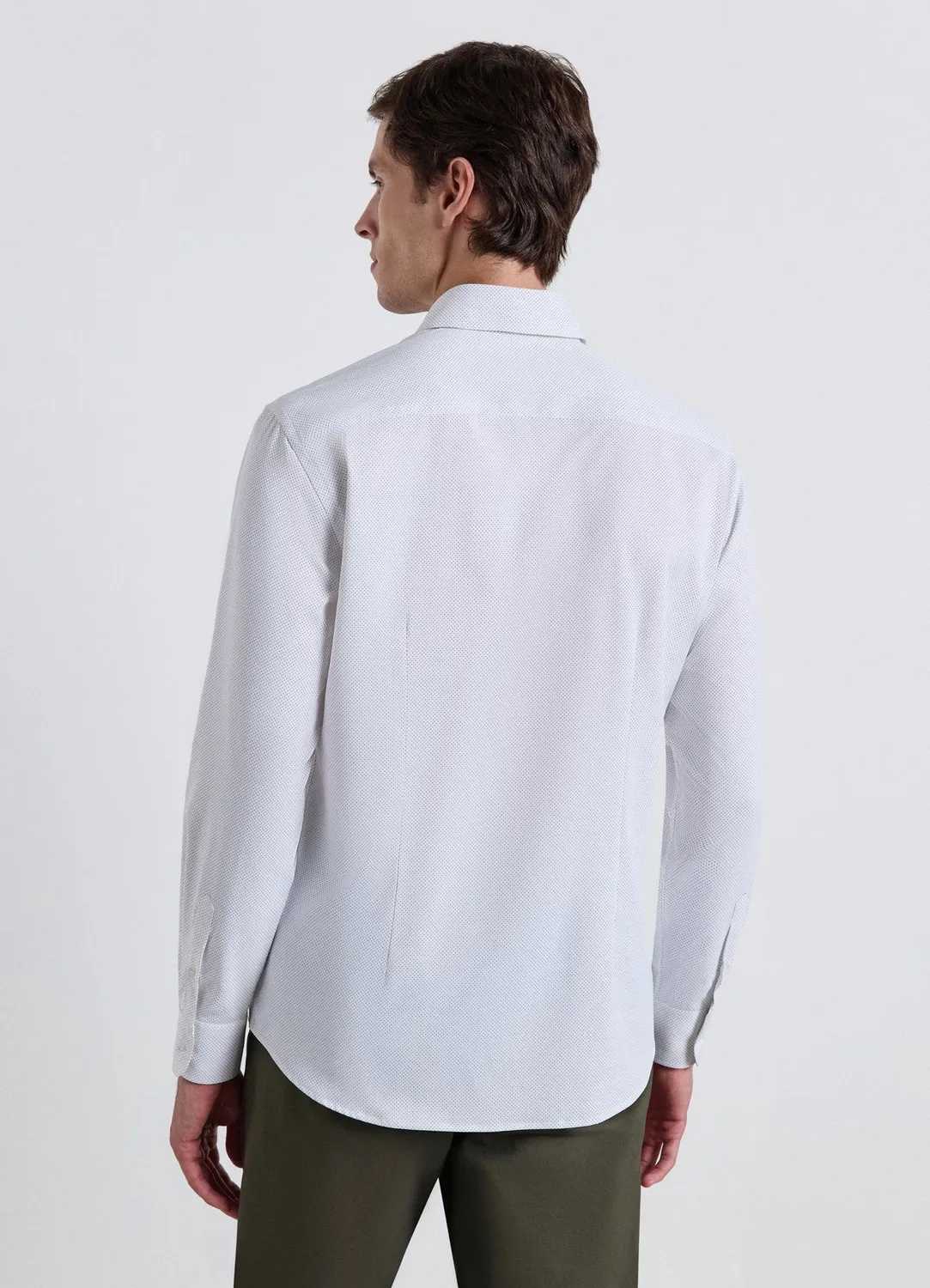 Calliope chemise homme slim pois