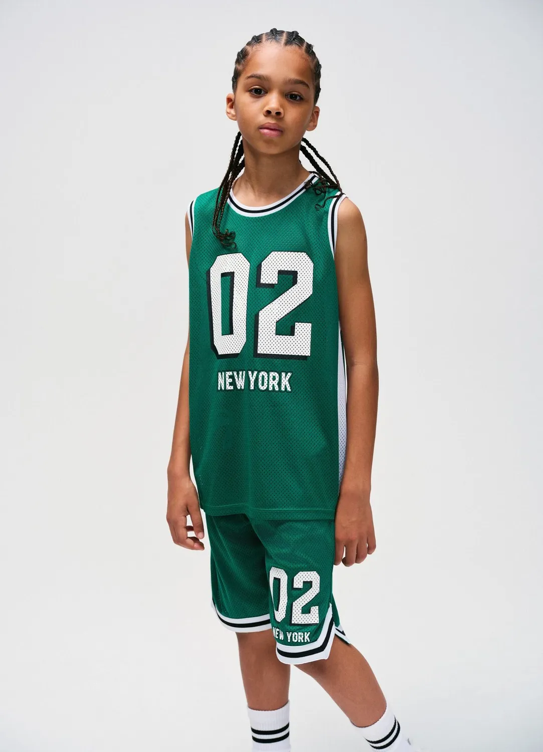 Calliope Short sport garçon mesh numéro