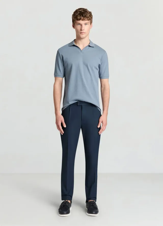 Calliope polo piqué t-shirt homme uni