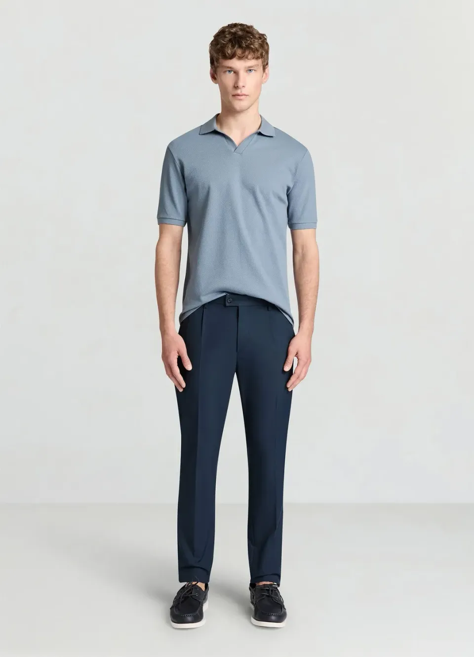 Calliope polo piqué t-shirt homme uni