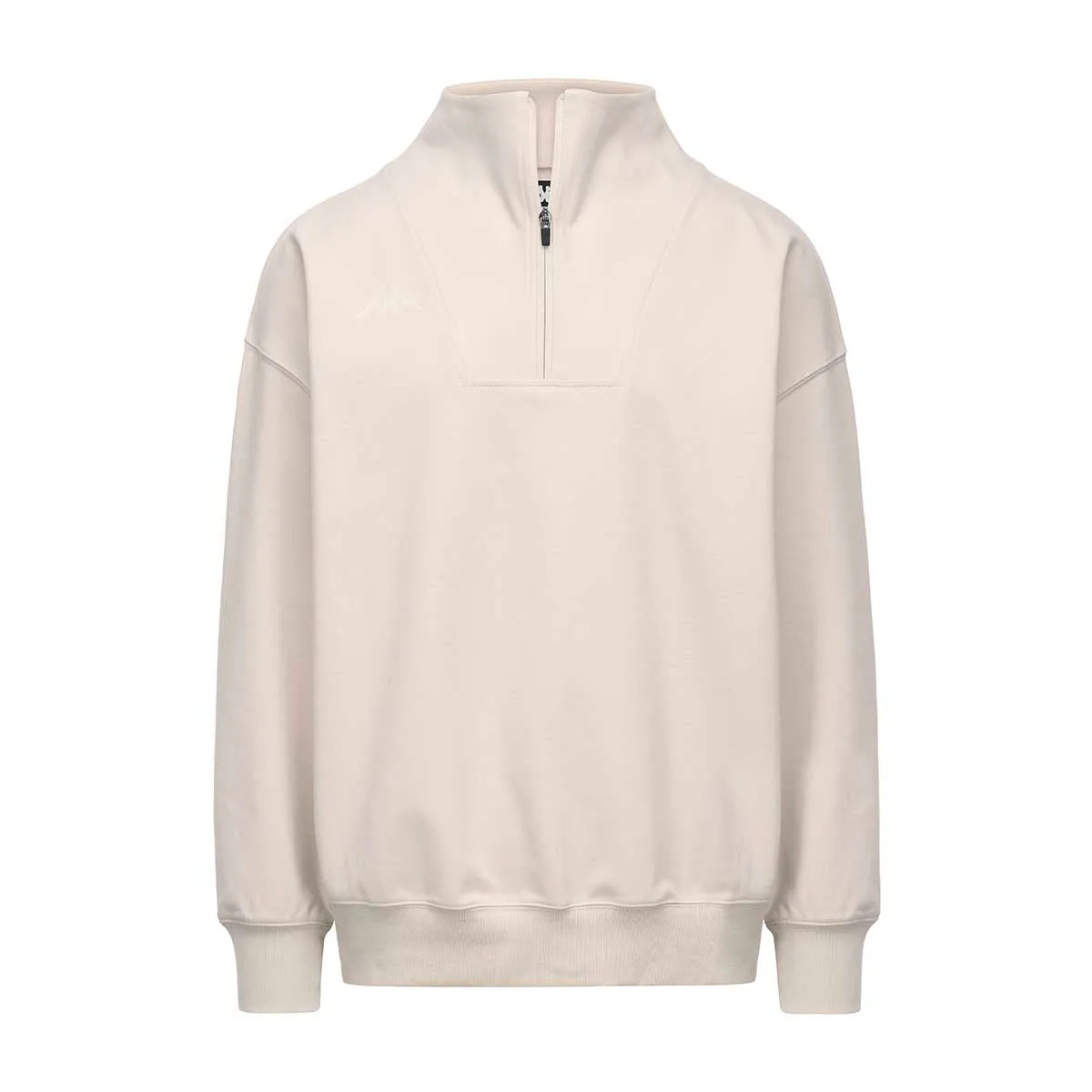 Kappa Ither sweat homme beige demi-zip
