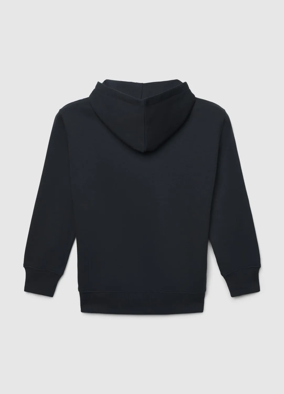 Calliope flammes et écrit sweat garçon capuche