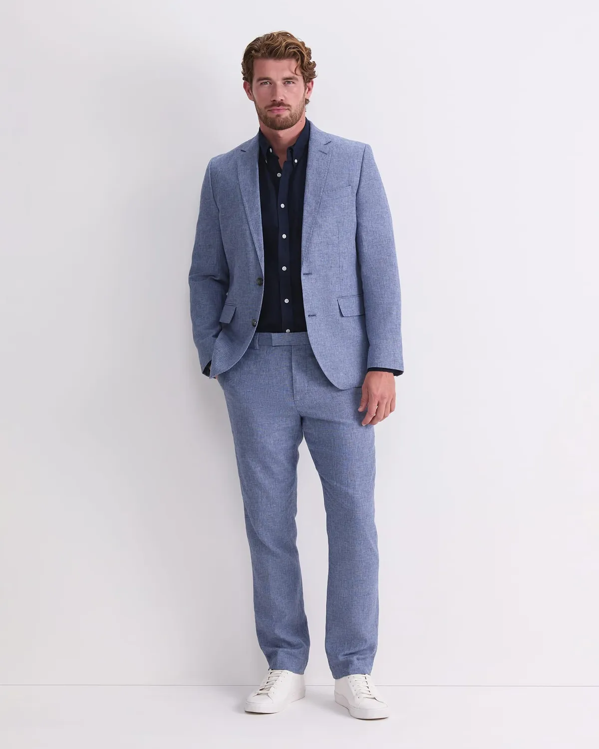 Sportscraft Ridley veste costume lin coton homme 36-50