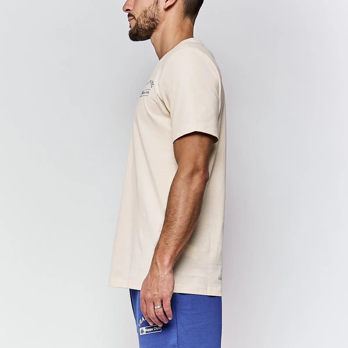 Kappa Authentic Shu Organic t-shirt homme blanc coton bio