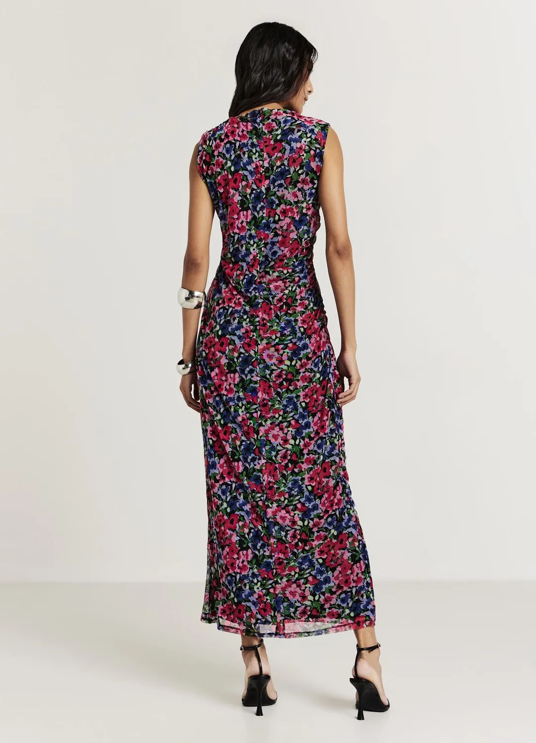 Calliope Abito arriccio robe longue fleurie femme