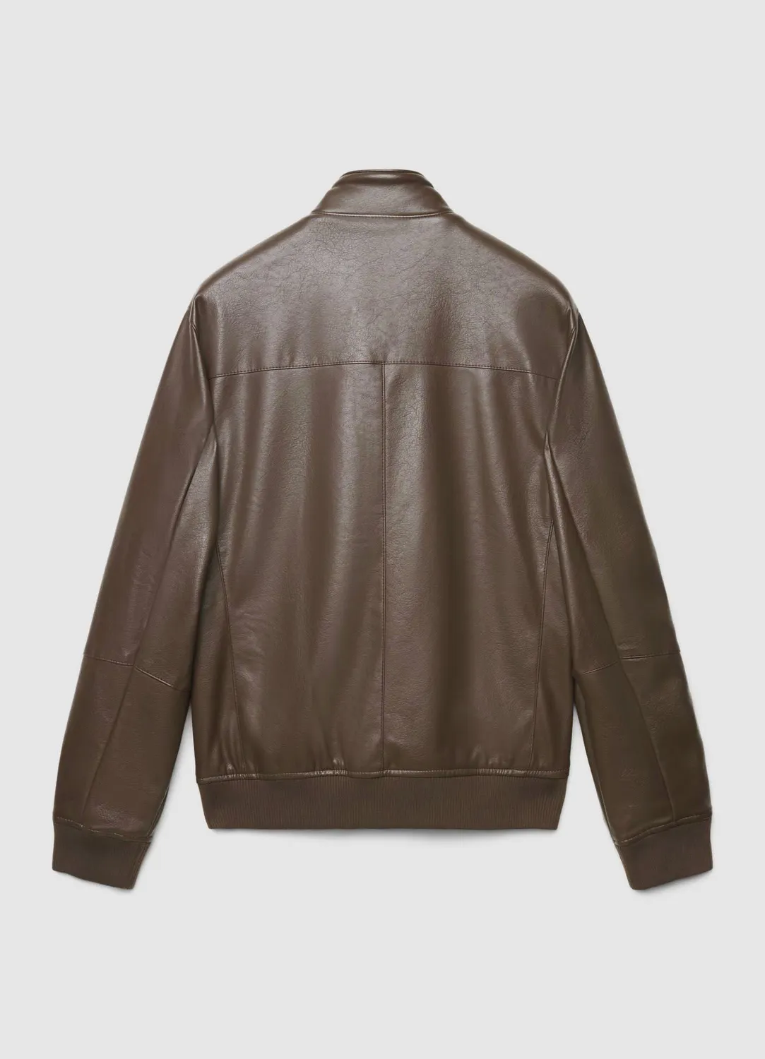 Calliope Bomber Similpelle homme blouson uni zippé