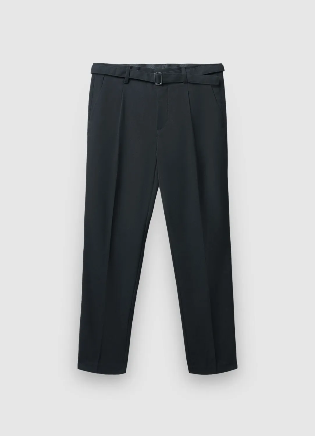 Calliope Fusciacca pantalon homme à plis coupe droite