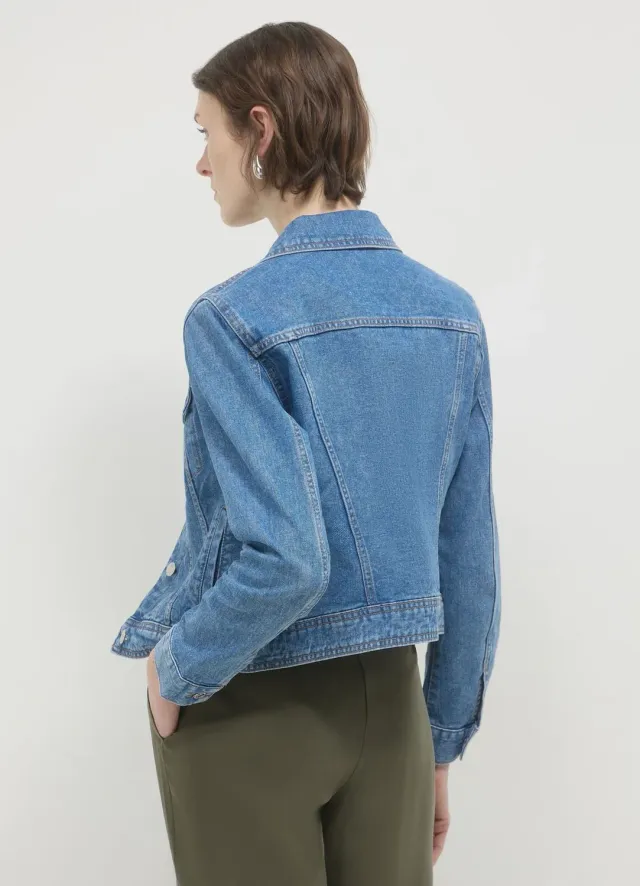 Calliope veste en jean femme boutons denim