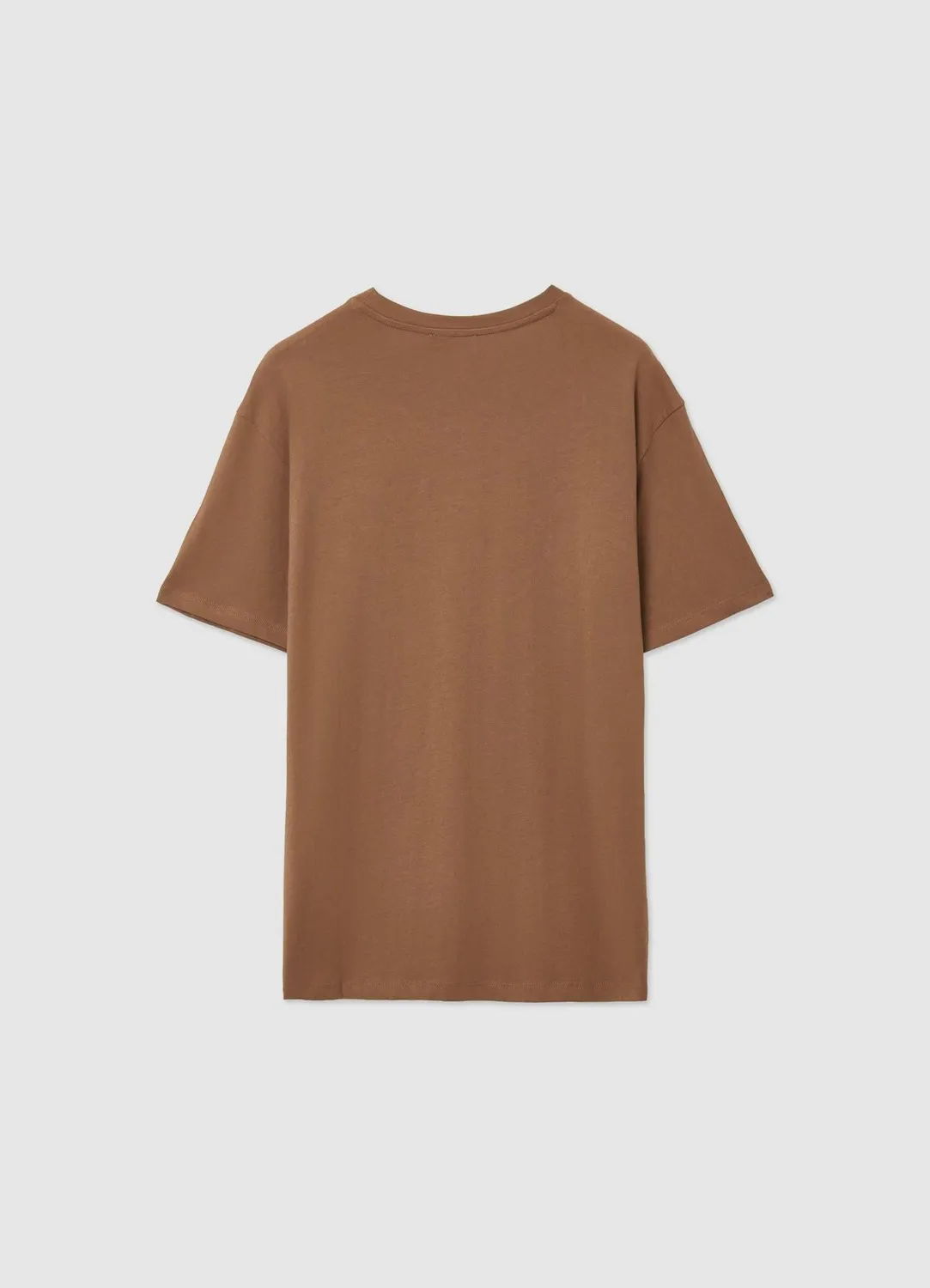Calliope t-shirt uni homme coton col rond