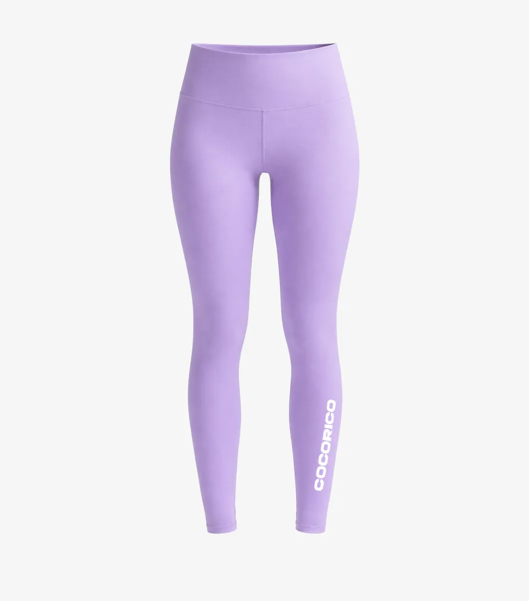Cocorico Impact legging sport femme lilas opaque