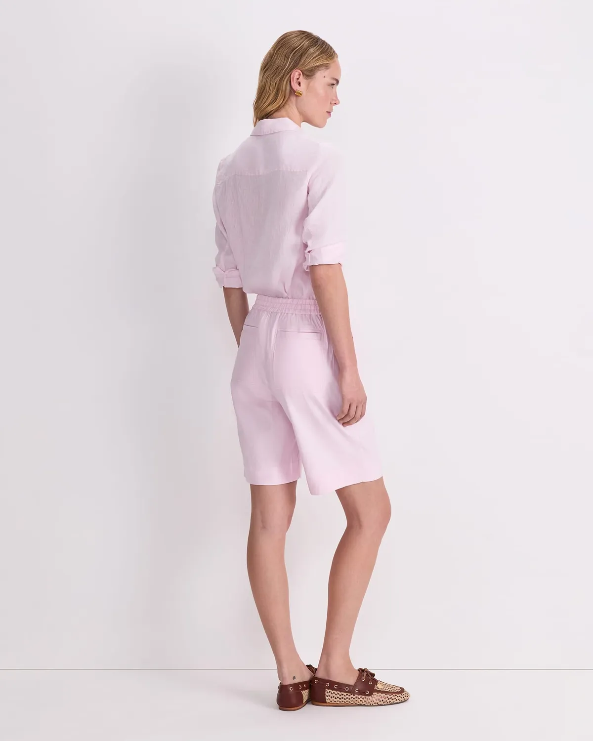 Sportscraft Rosa short en lin coupe décontractée