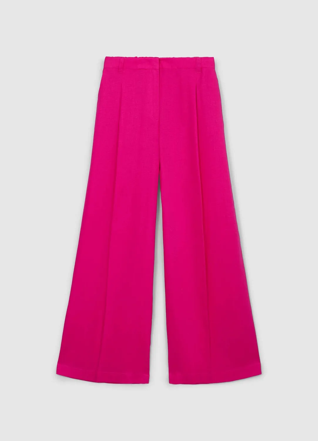 Calliope pantalon palazzo lin femme large