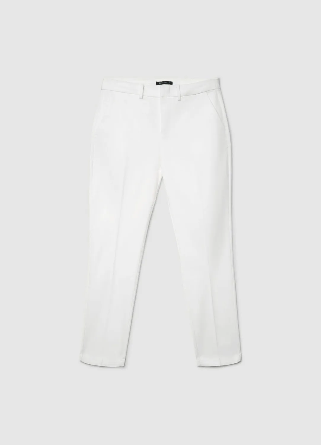 Calliope pantalon satin coton femme coupe regular