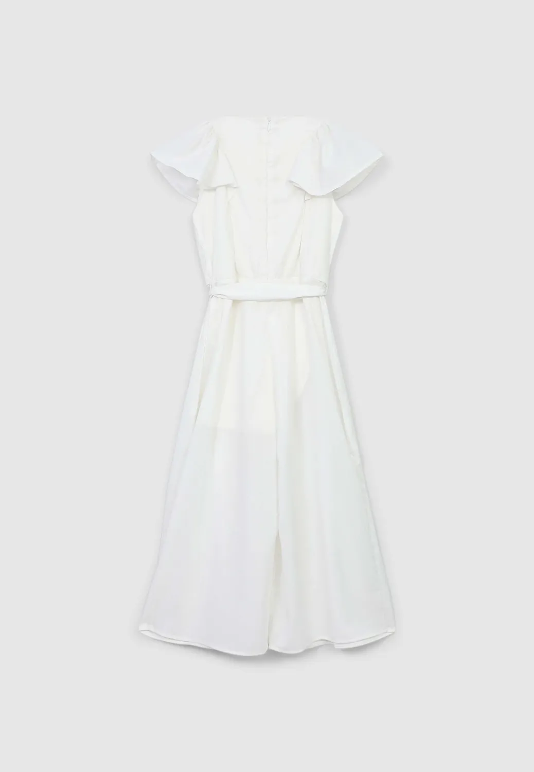 Calliope plissée combi longue volants fille 6-14 ans