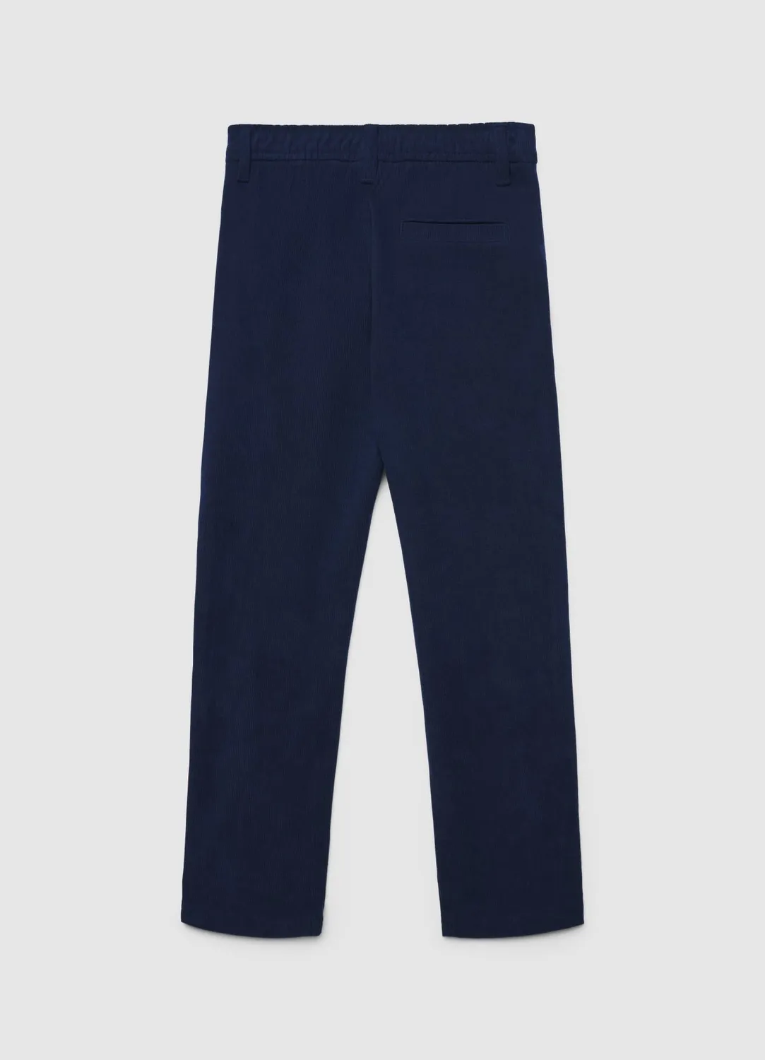 Calliope Pantalon velours côtelé garçon uni droit