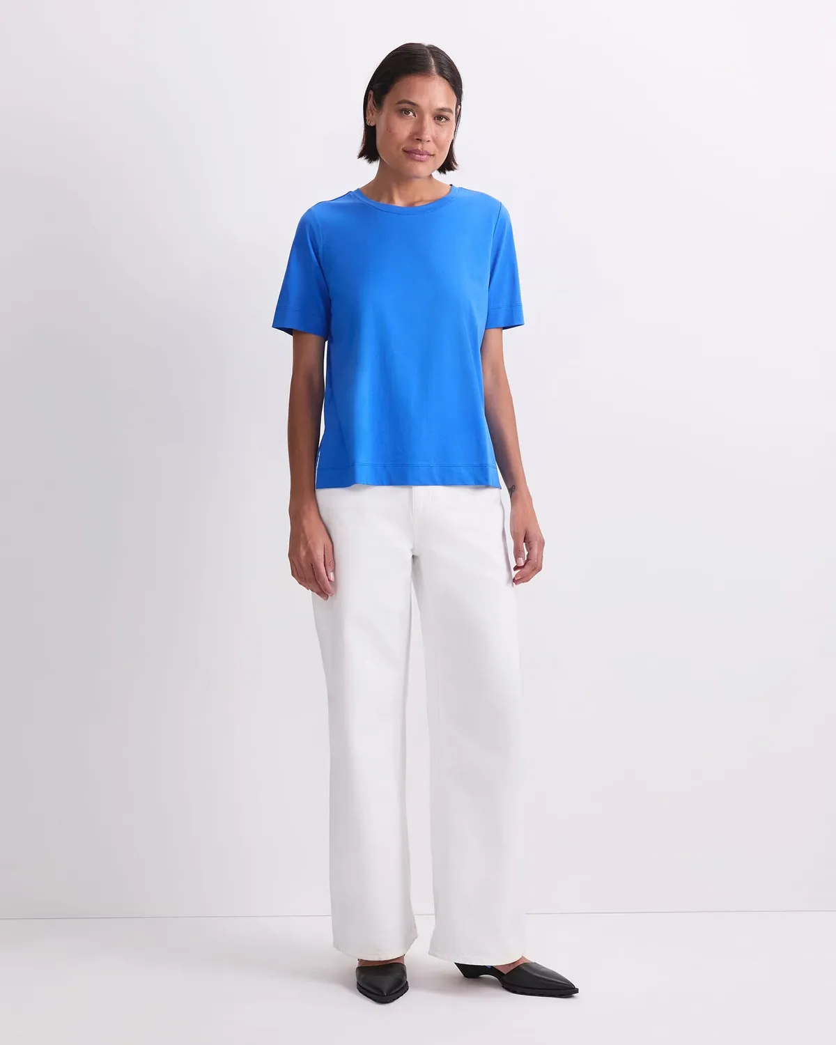 Sportscraft Tee manches courtes femme taille S mercerisé