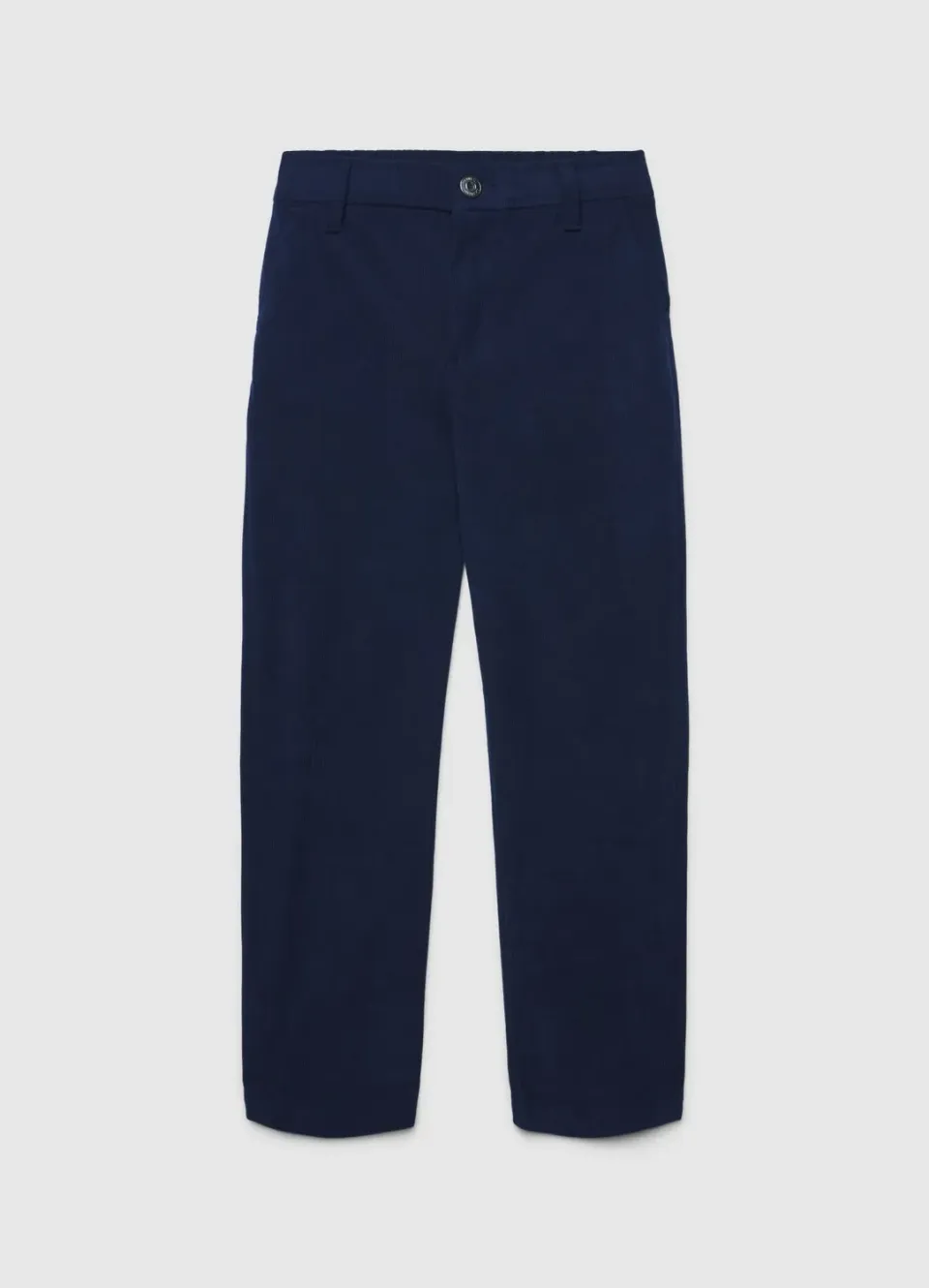 Calliope Pantalon velours côtelé garçon uni droit