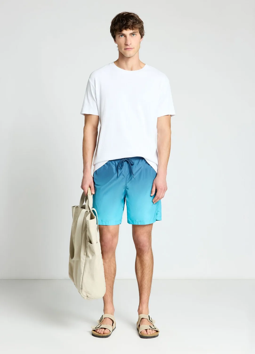Calliope t-shirt col rond homme côtelé
