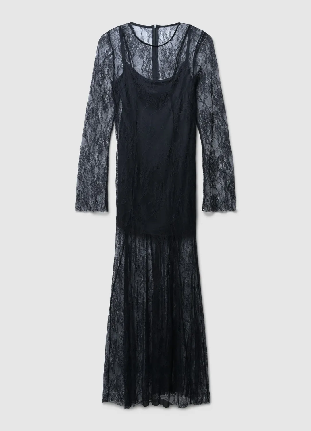 Calliope Atelier robe longue dentelle femme