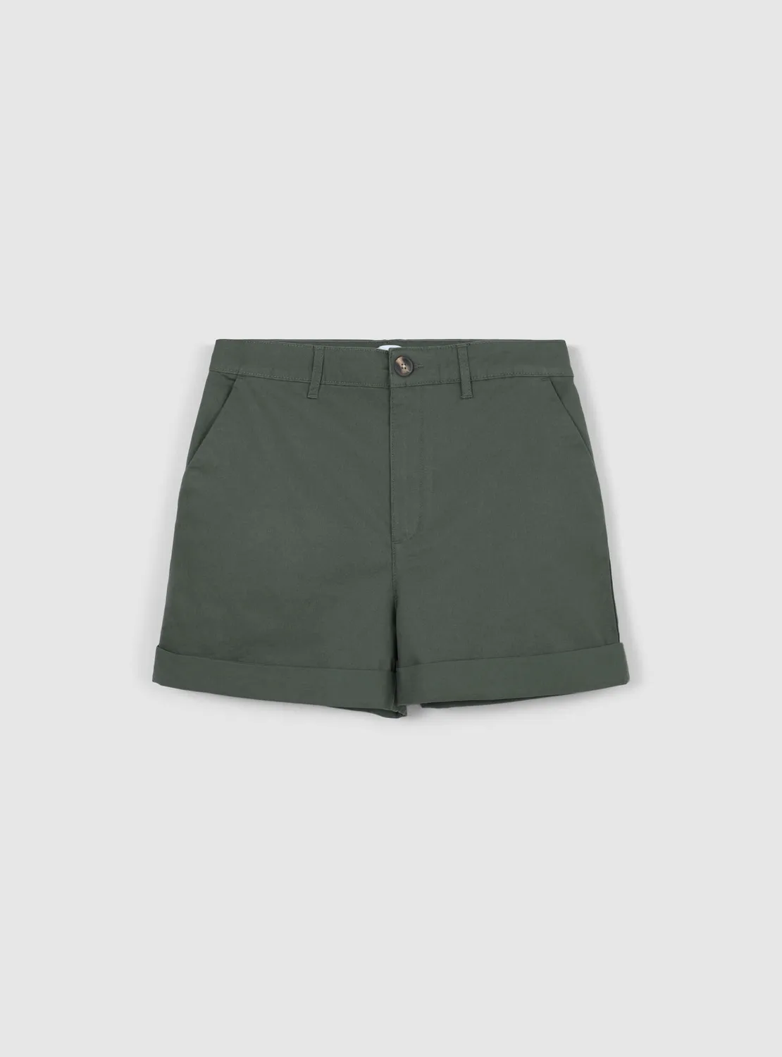 Calliope Chino short femme coton uni