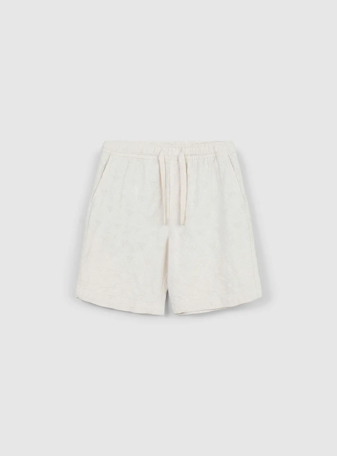 Calliope bermuda homme jacquard losange L coton