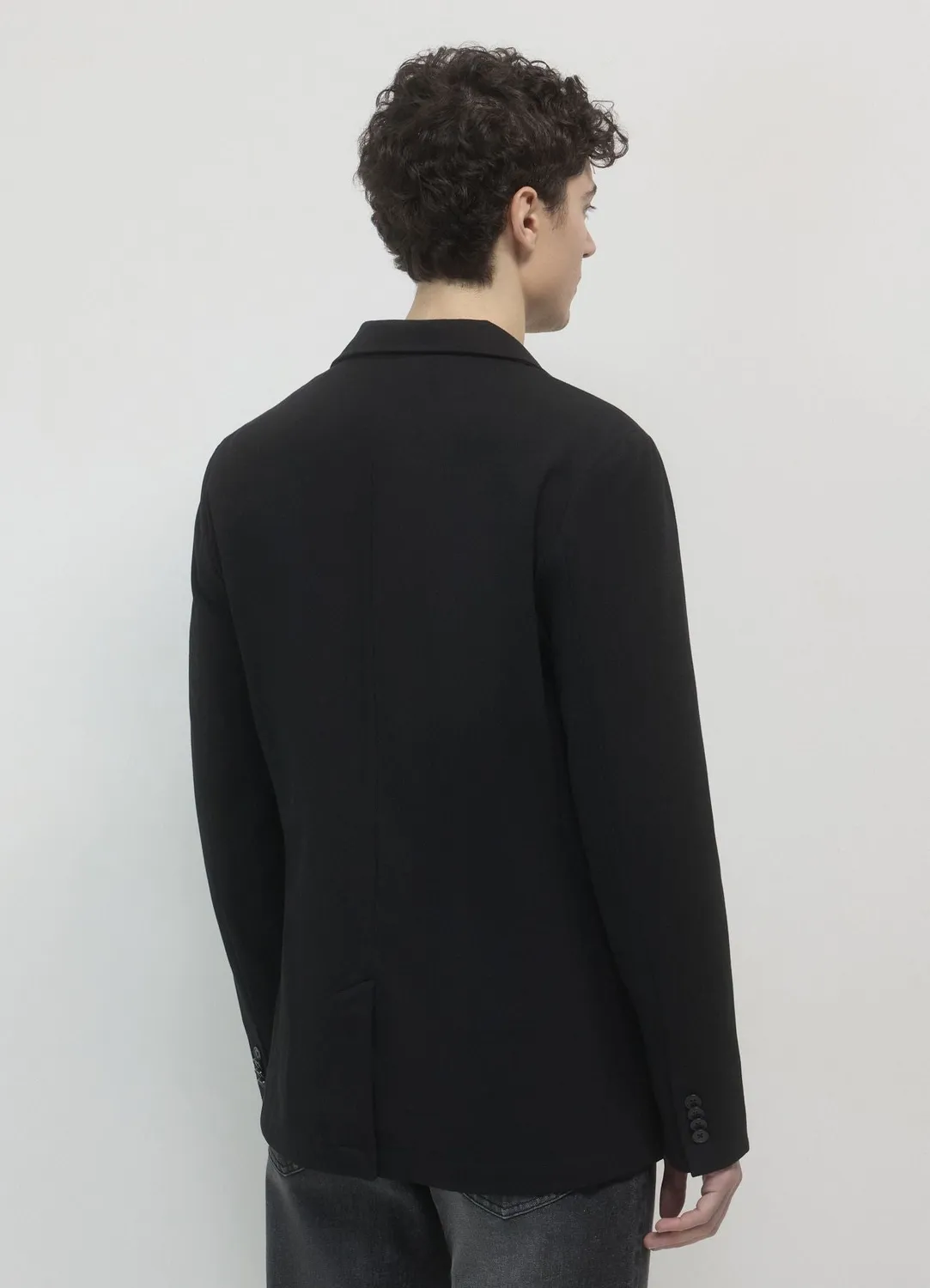 Calliope veste blazer homme monobouton classique