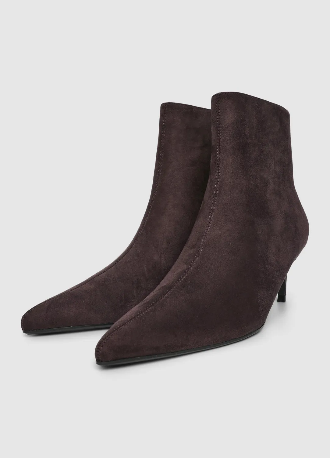 Calliope Bottines talon femme bout fin zip
