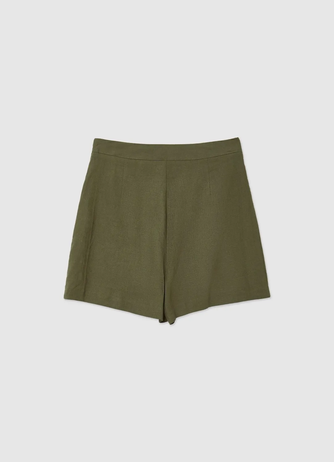 Calliope jupe pantalon unie femme coupe droite
