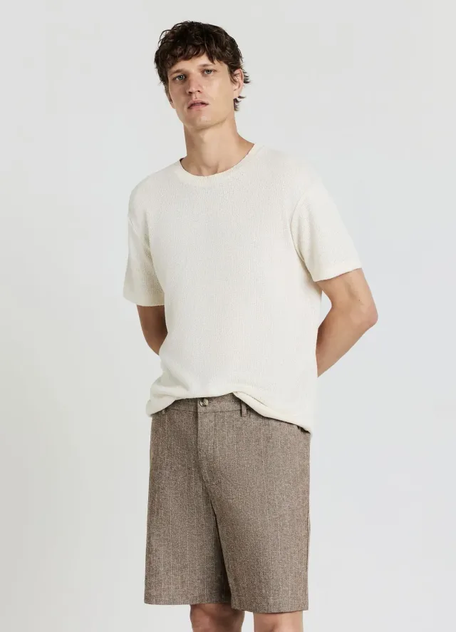 Calliope t-shirt homme col rond uni coupe regular