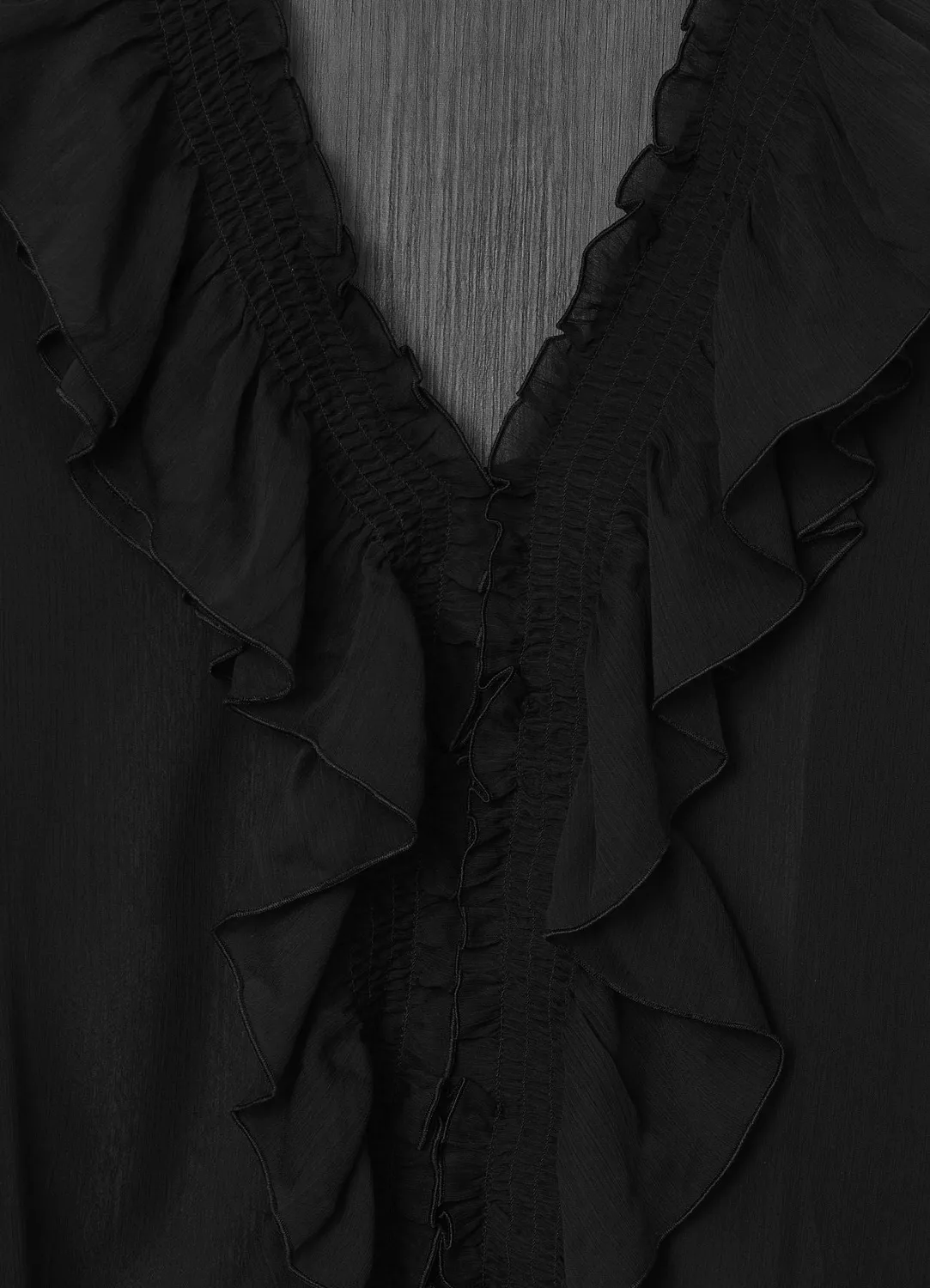 Calliope Chemise à Volants femme chemise georgette