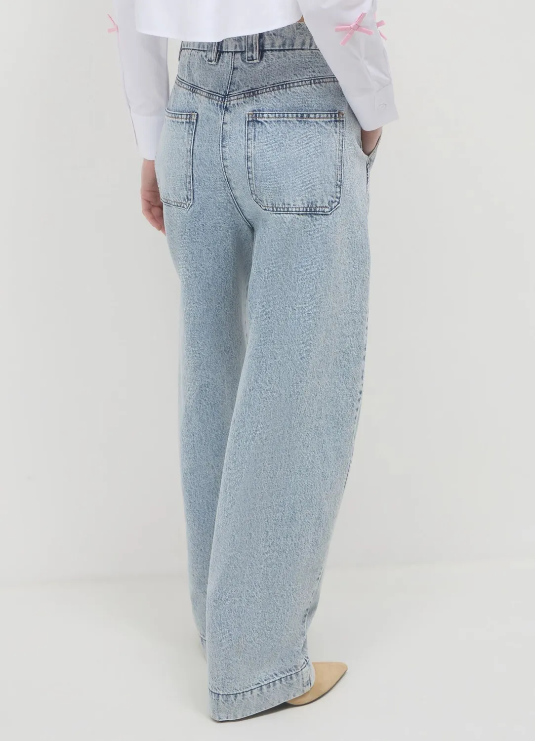 Calliope jean balloon femme regular