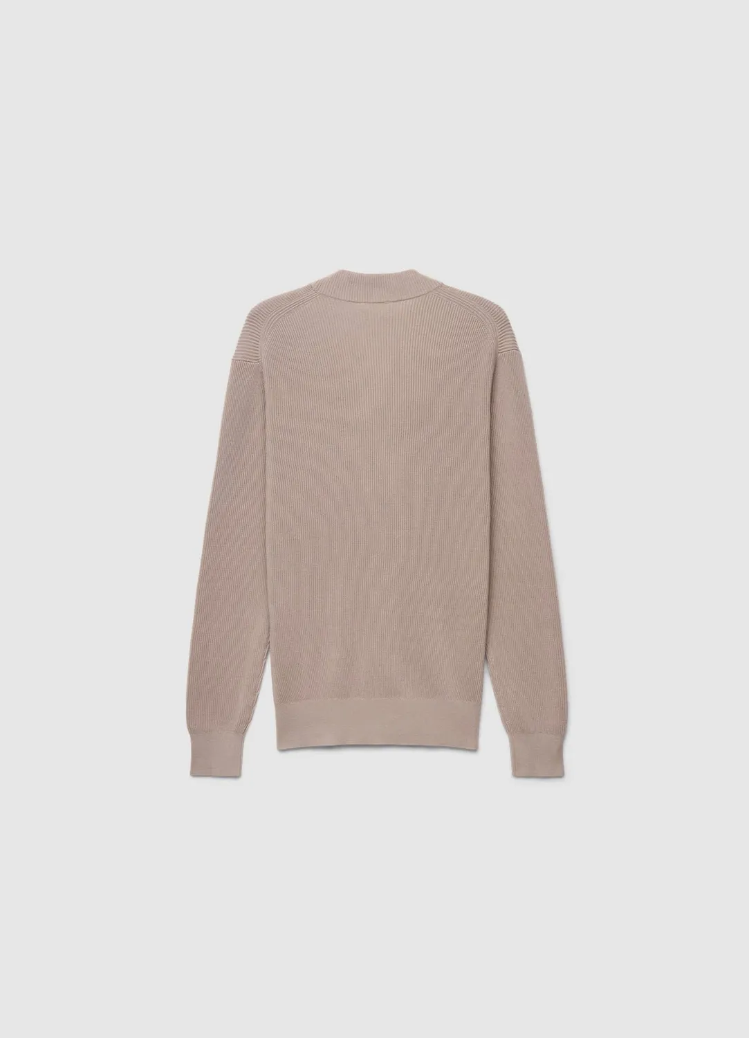 Calliope cardigan homme côtes col V boutons