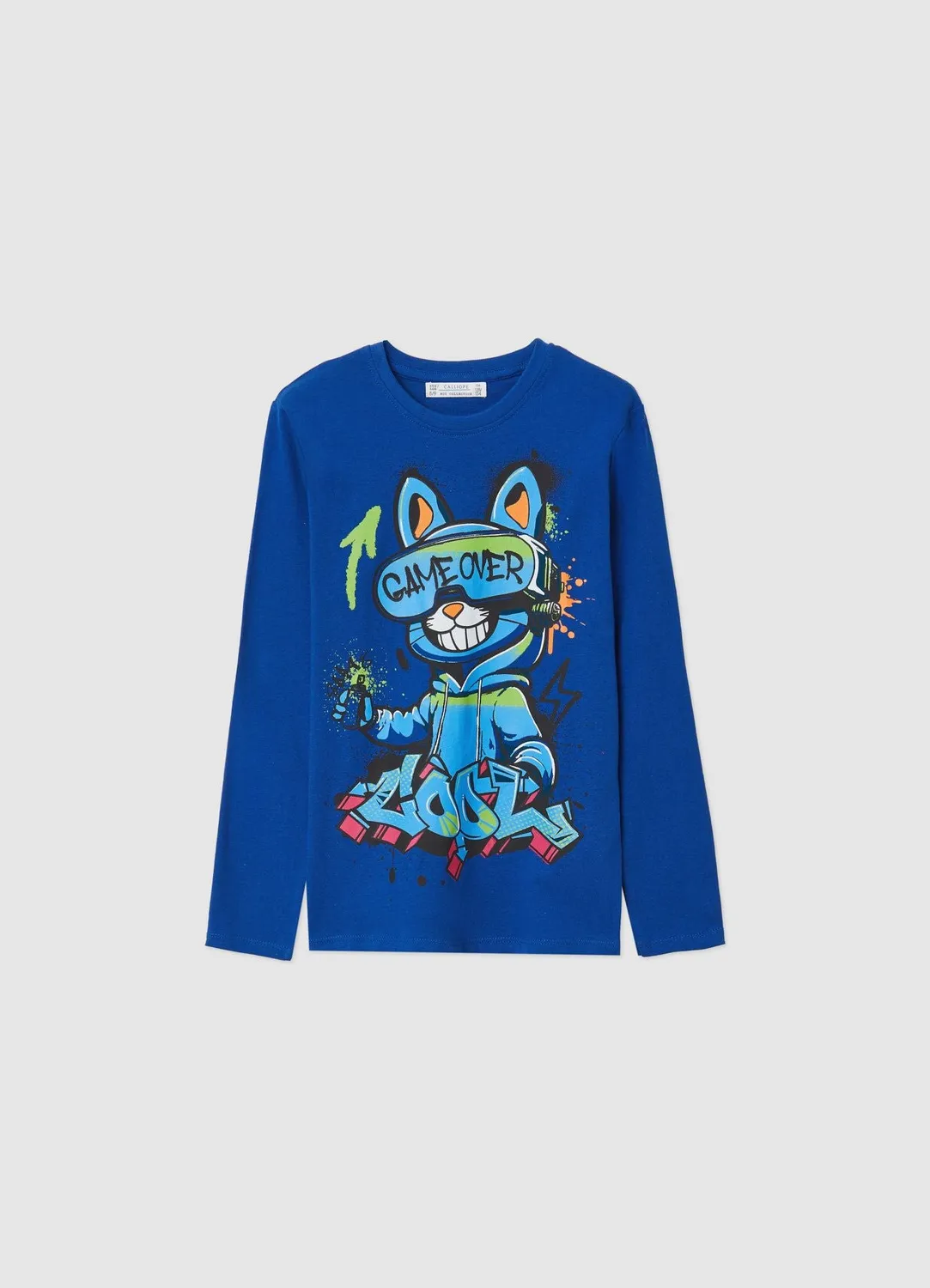 Calliope t-shirt manches longues imprimé garçon