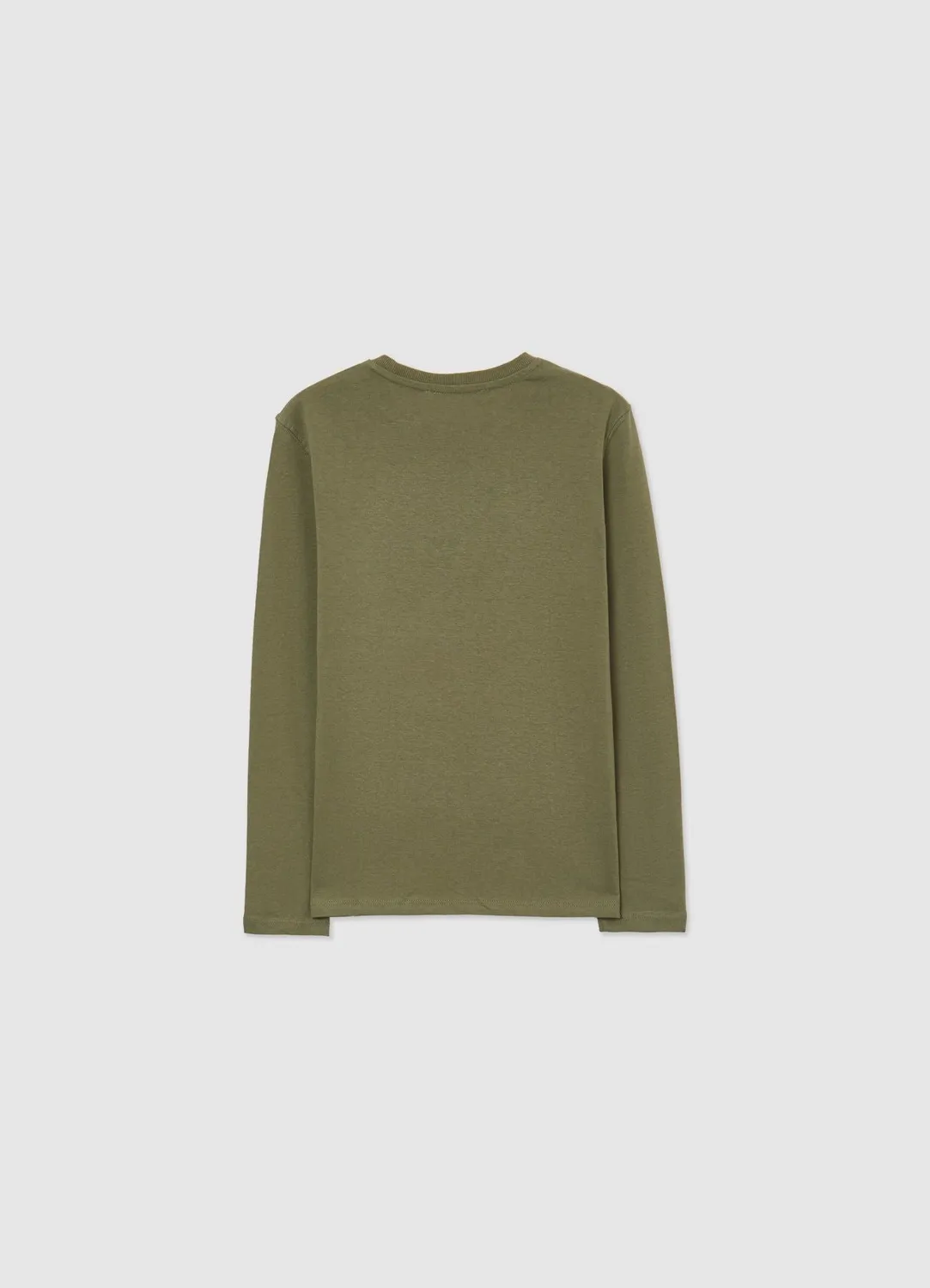 Calliope lot 3 t-shirts manches longues garçon uni