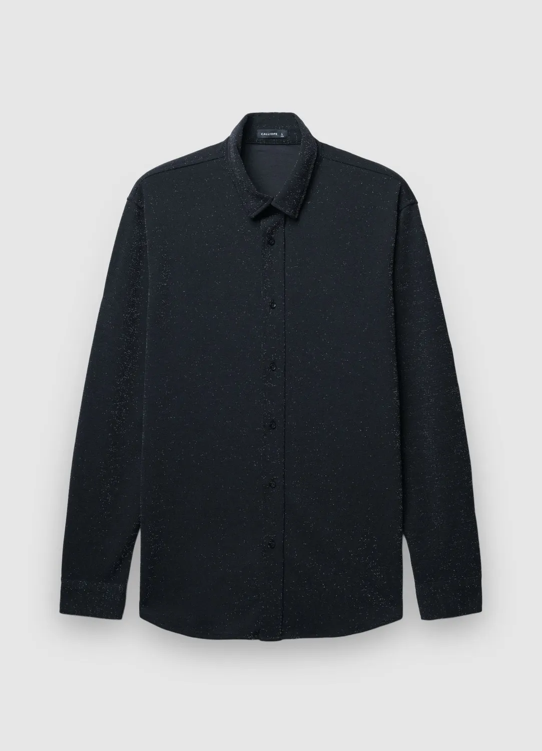 Calliope chemise brillante homme manches longues