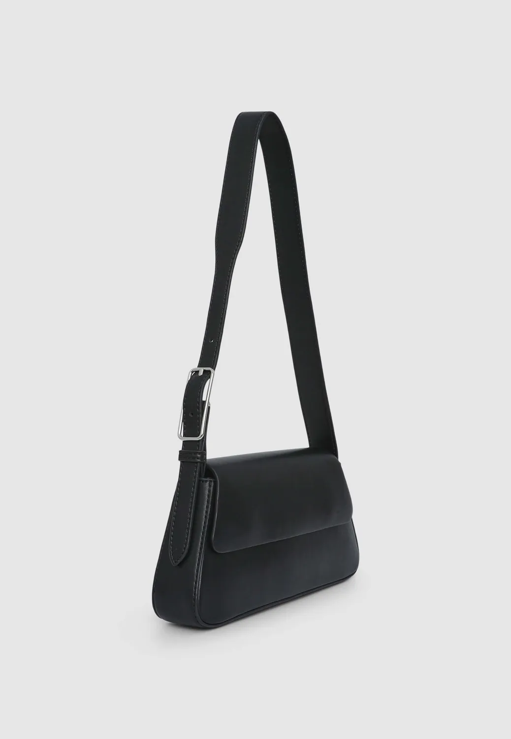 Calliope Borsa Sac bandoulière simil cuir TU noir