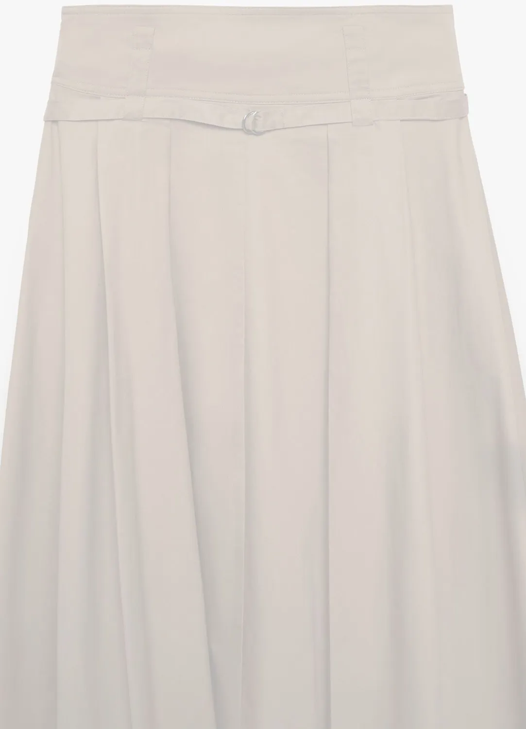 Calliope jupe midi évasée femme coton uni