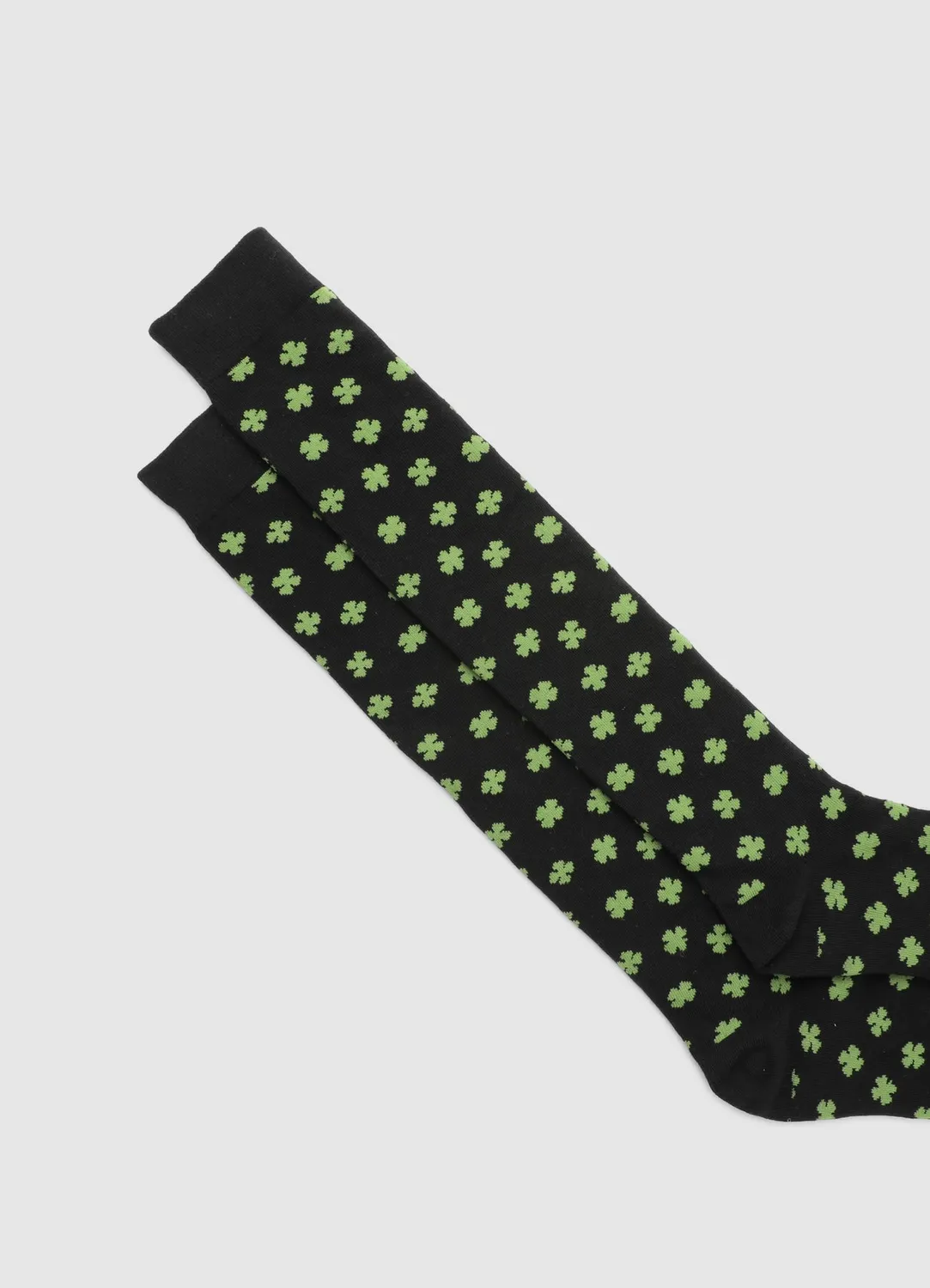 Calliope chaussettes hautes trèfles homme fantaisie