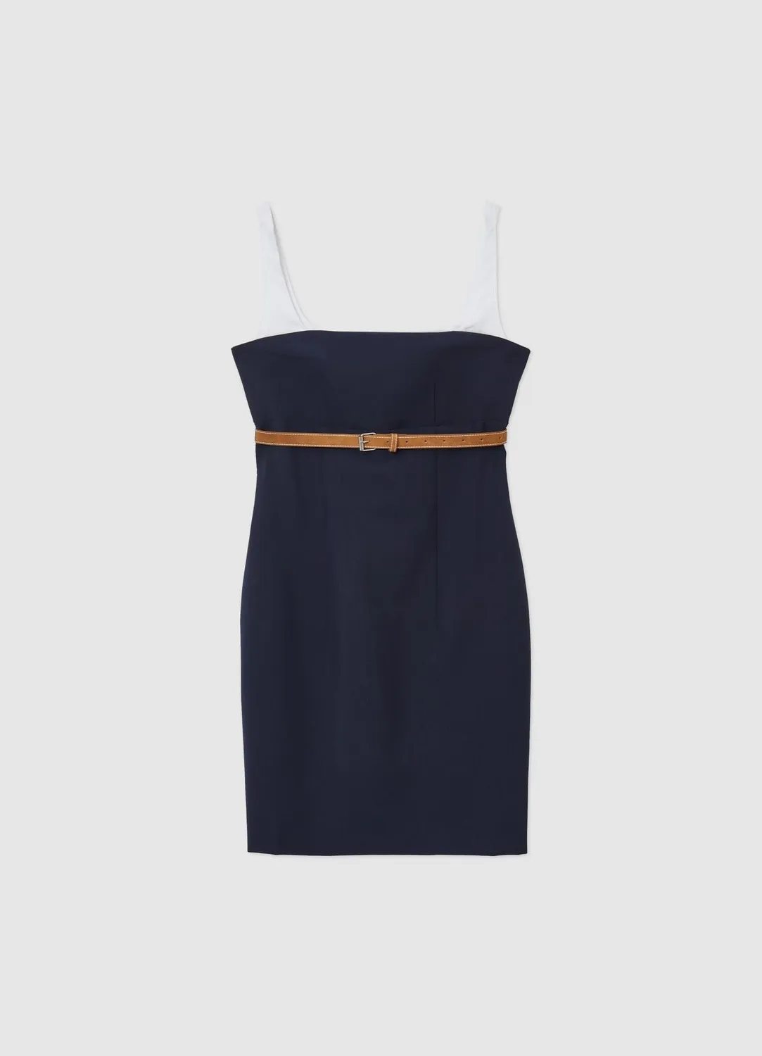 Calliope Atelier robe fourreau courte ceinture femme