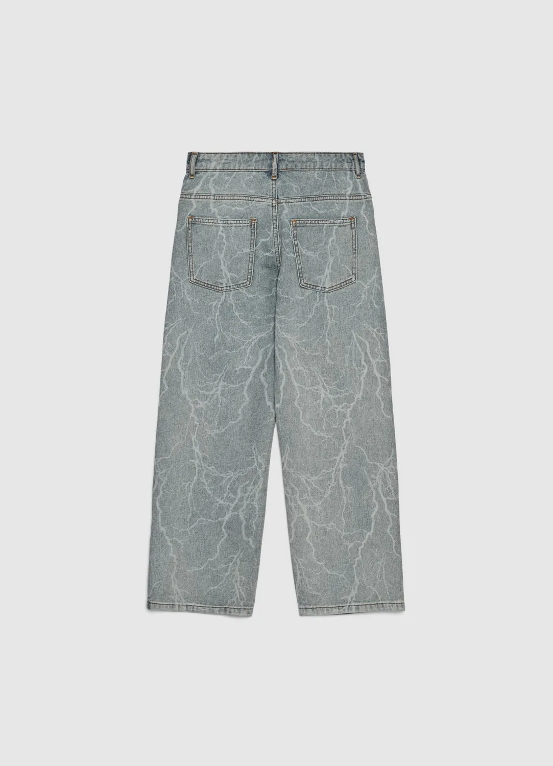 Calliope jean wide leg garcon imprime all over