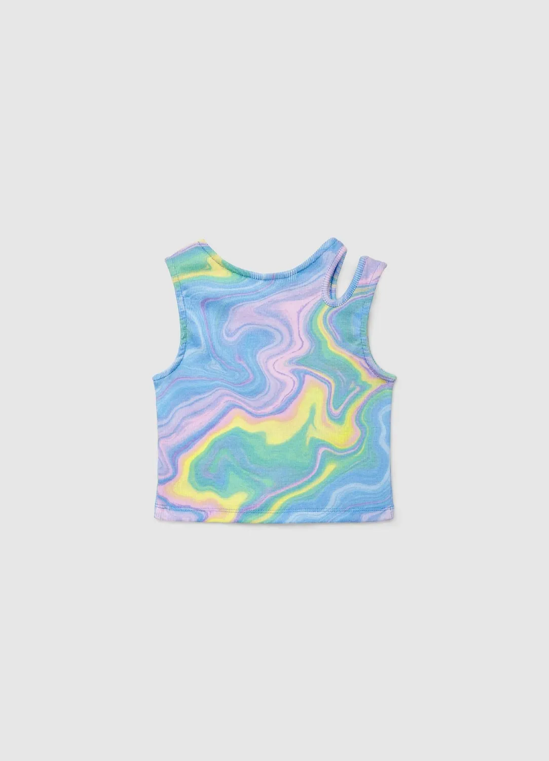 Calliope Top fille tie dye cut-out épaule