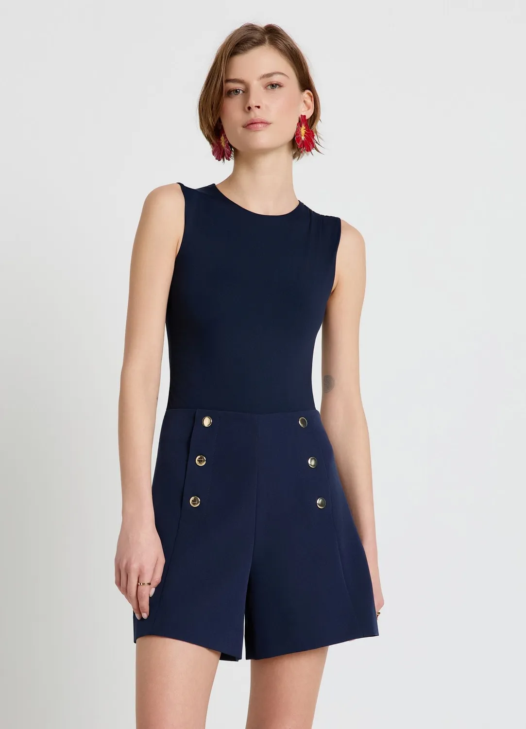 Calliope Body girocollo femme uni party