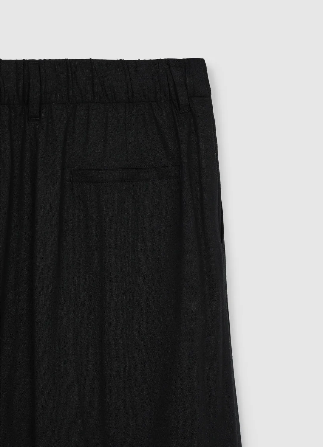 Calliope Pantalon Palazzo Lin Mélangé Femme