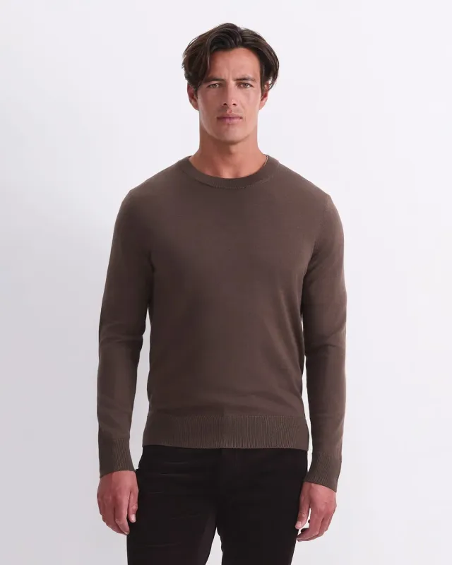 Sportscraft Merino Crew pull homme laine