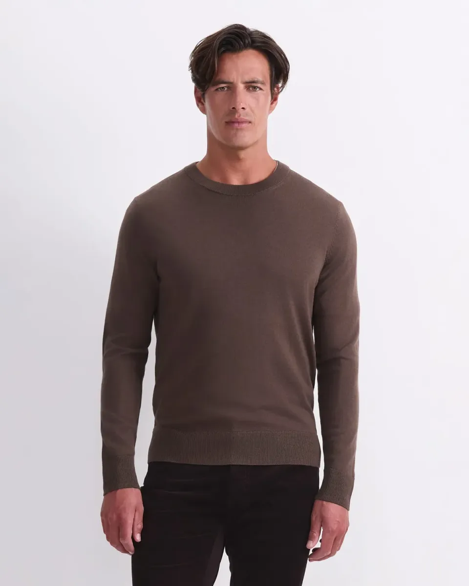 Sportscraft Merino Crew pull homme laine