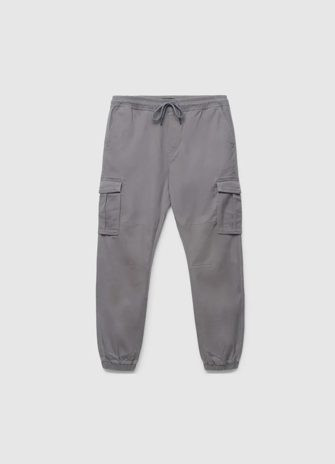 Calliope pantalon jogger cargo homme uni à cordon