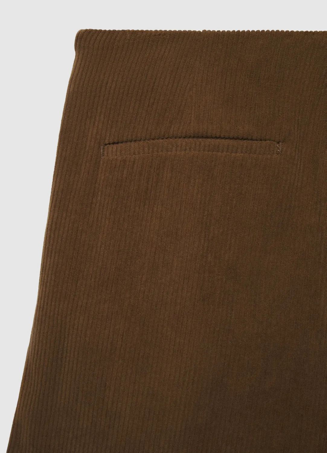 Calliope Velours jupe-culotte femme fentes latérales